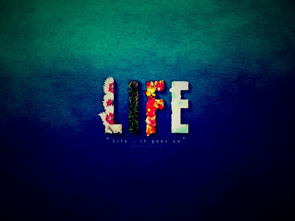 Жизнь, она продолжается... обои