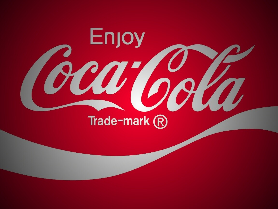 Оригинальный логотип Coca-Cola обои
