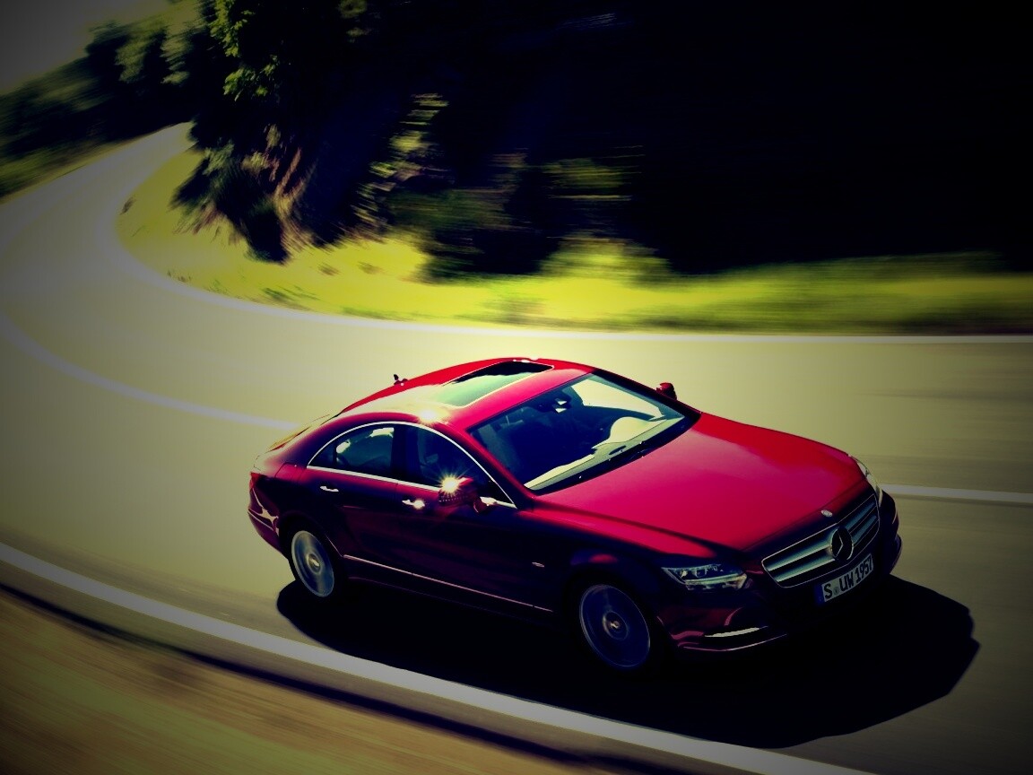 Mercedes CLS 550 обои