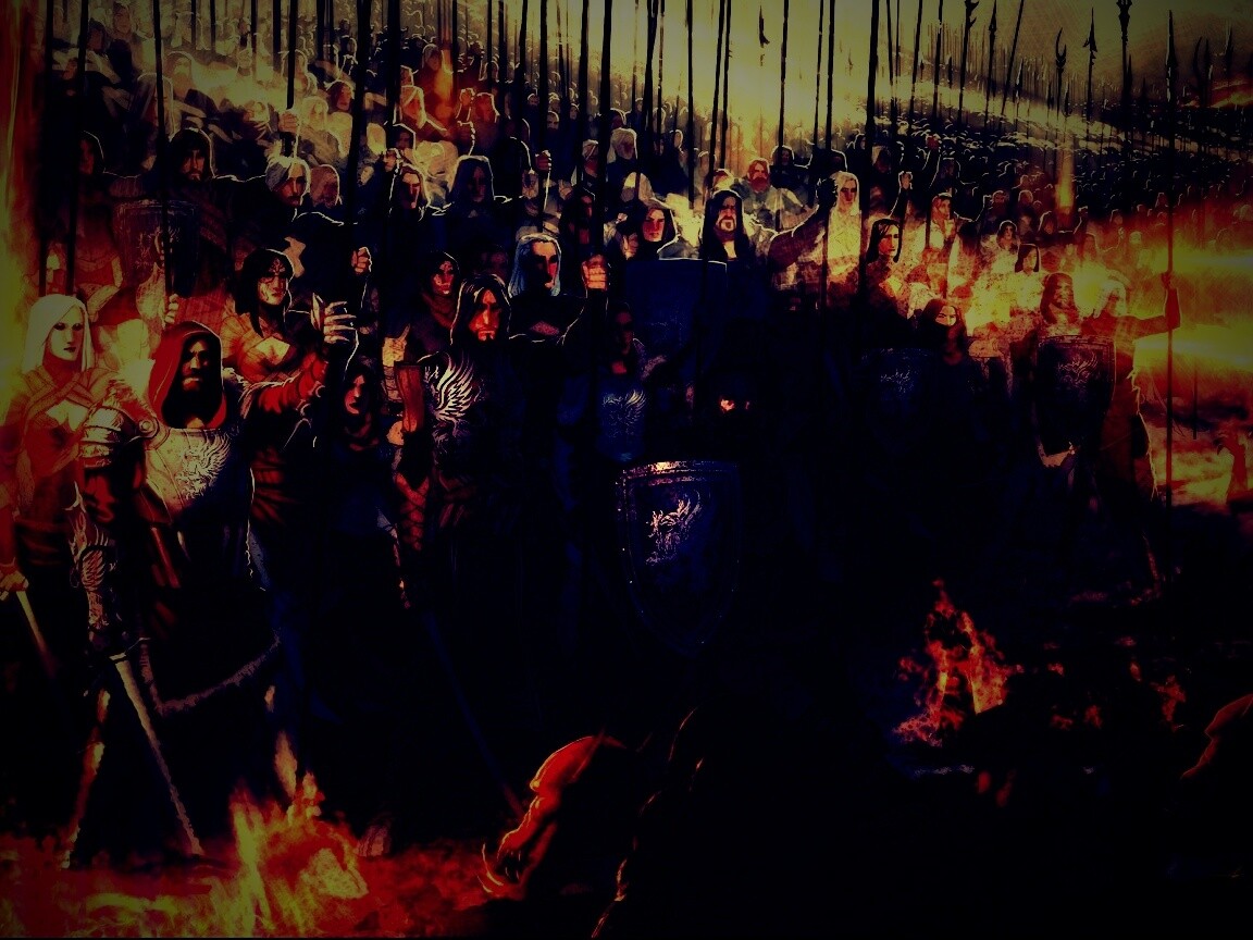 Борьба против порождений тьмы обои