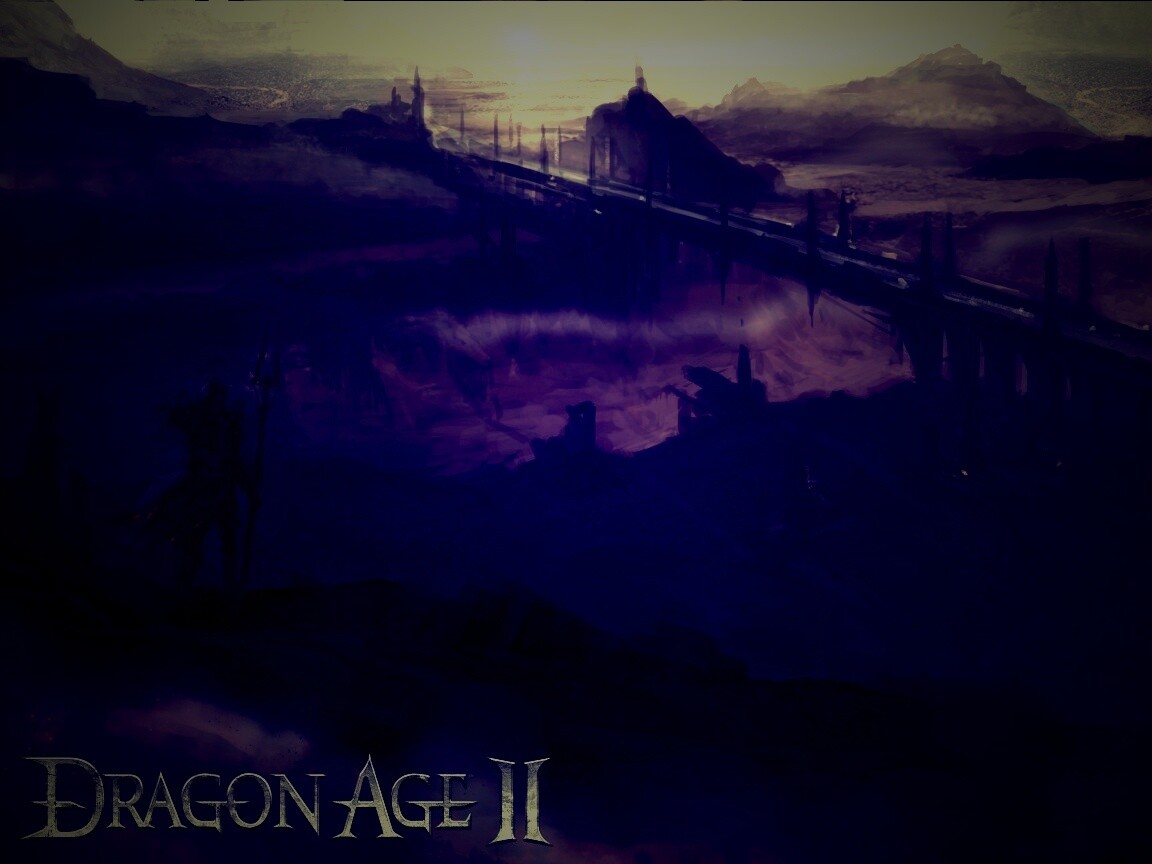 Пейзаж Dragon Age обои