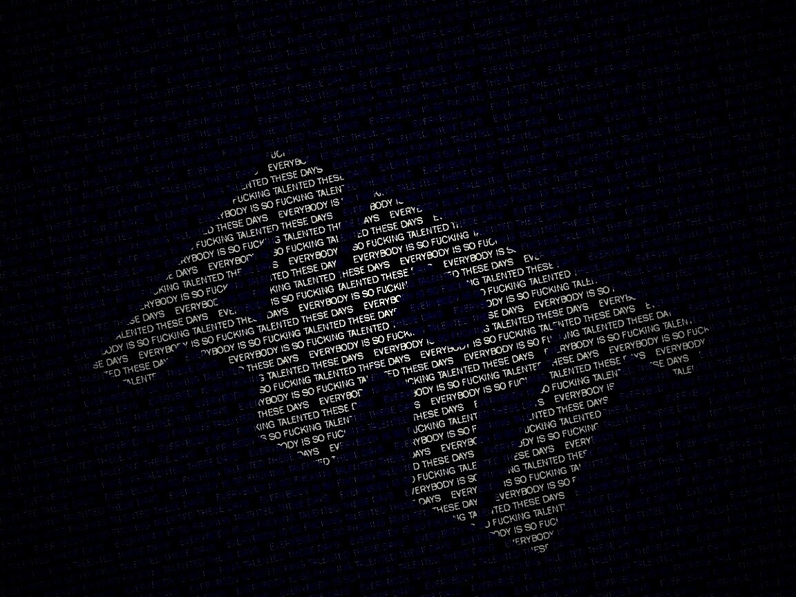 Последнее время все блин такие талантливые обои