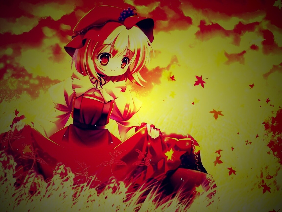 Девочка в поле обои