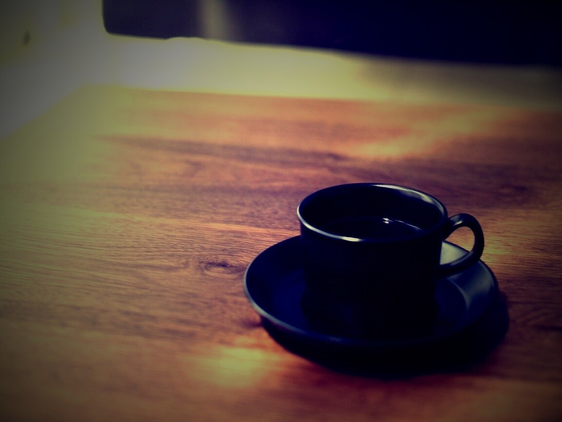 Кофе на столе обои