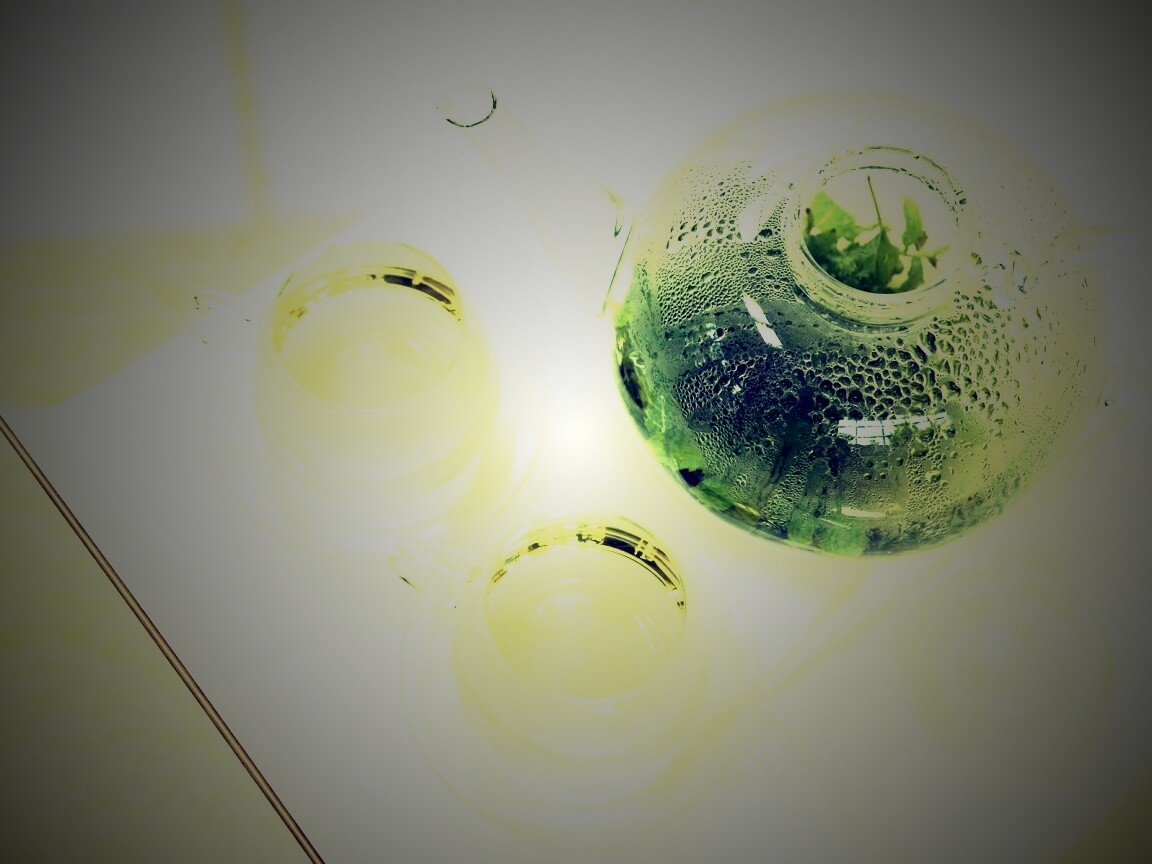 Зеленый чай обои