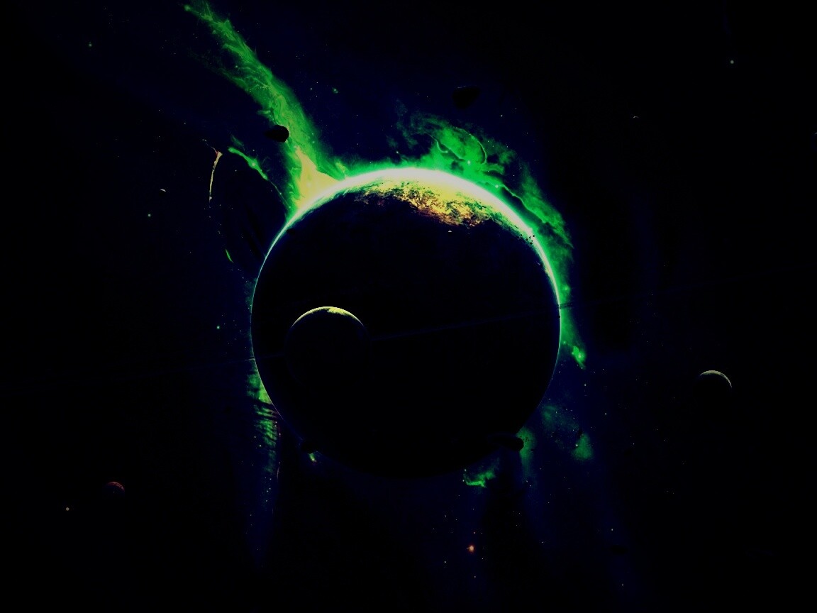 Неизвестная планета обои