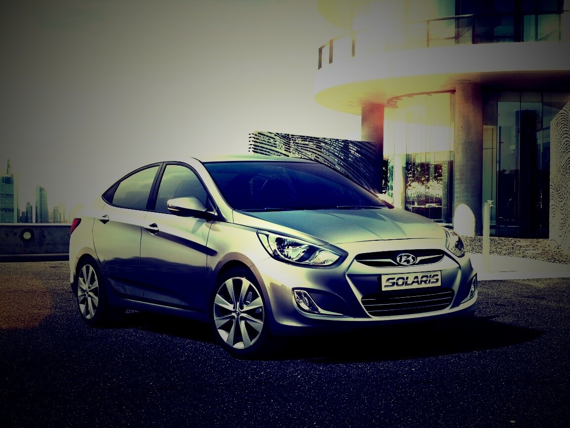 Фото Хендай Солярис обои