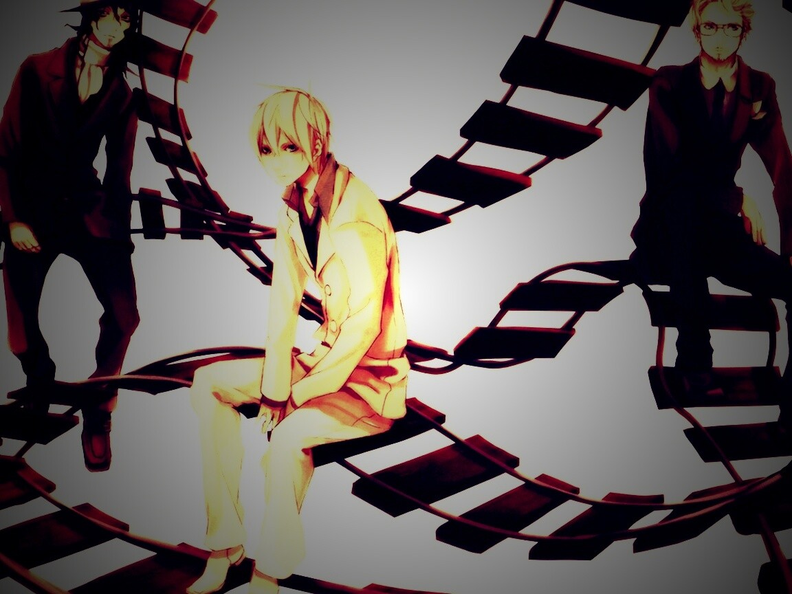 Парни в костюмах обои