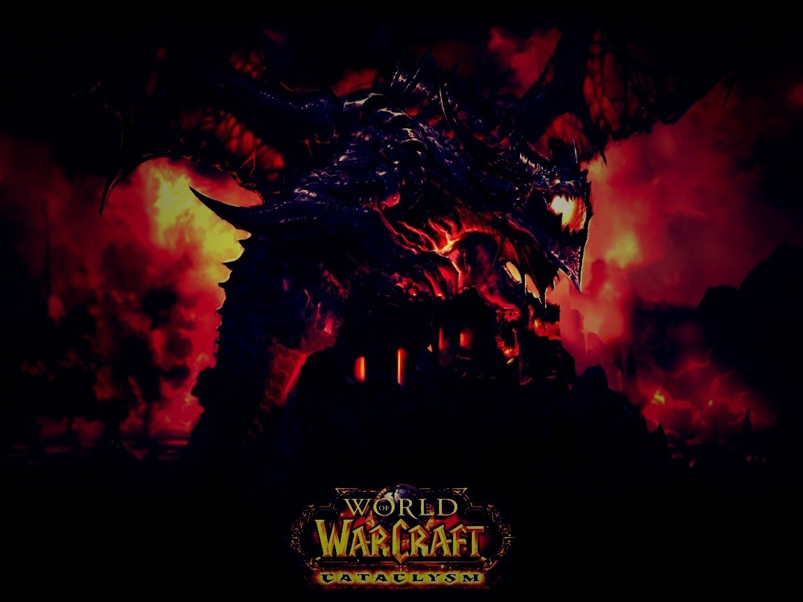 Дракон из WoW обои