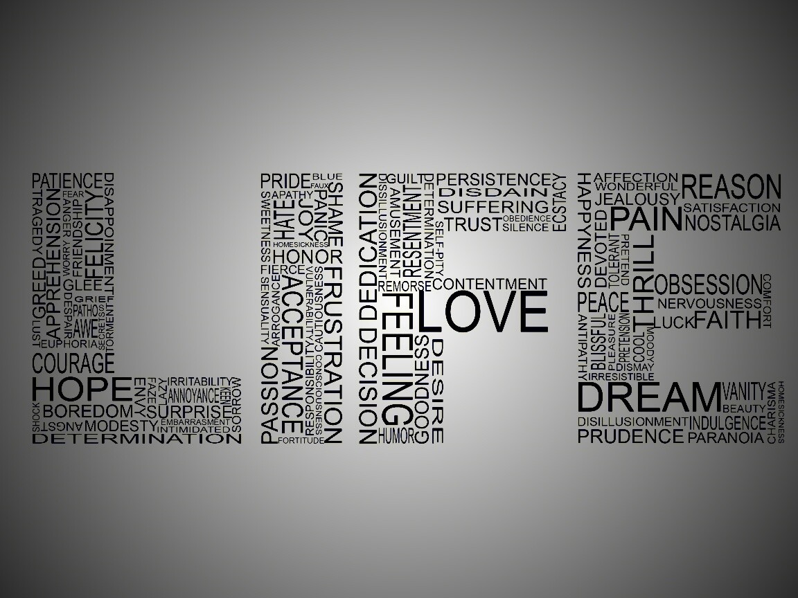 Жизнь в словах обои