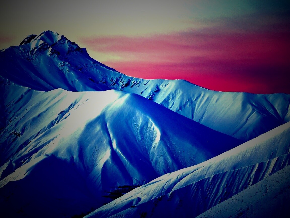 Снежные вершины обои