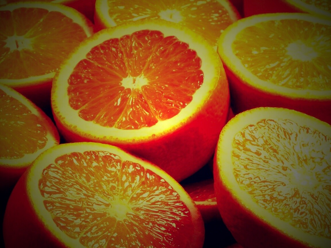 Апельсины обои