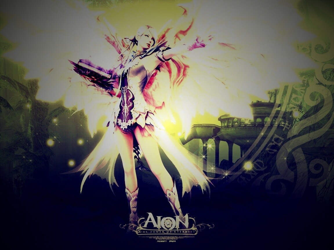Девушка из Aion обои