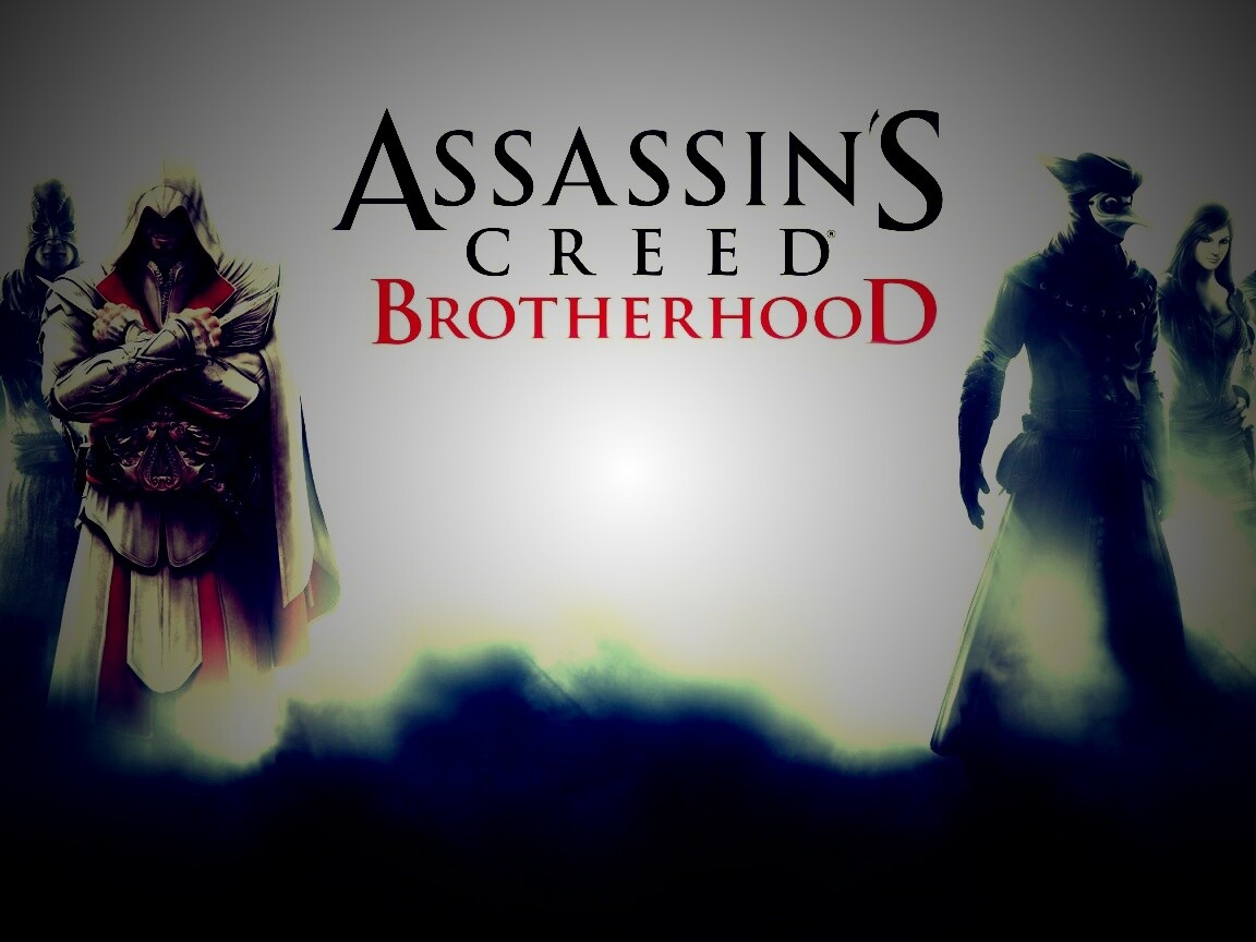 Персонажи игры Assasin"s Creed Brotherhood обои
