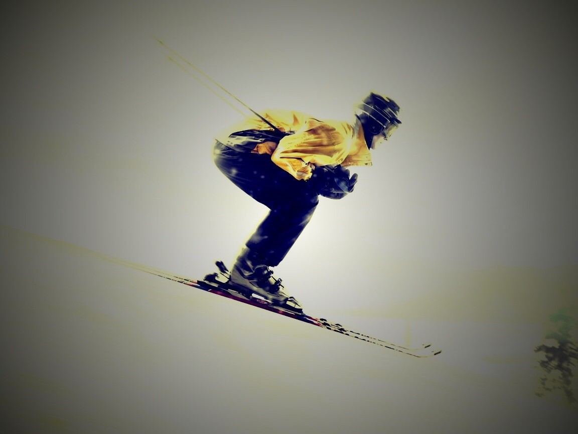 Горнолыжник обои