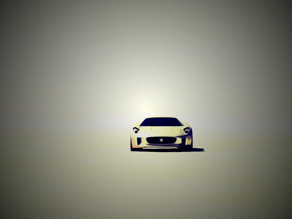 Ягуар подкрадывается обои