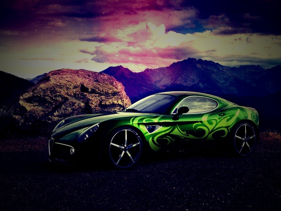 Альфа-ромео обои