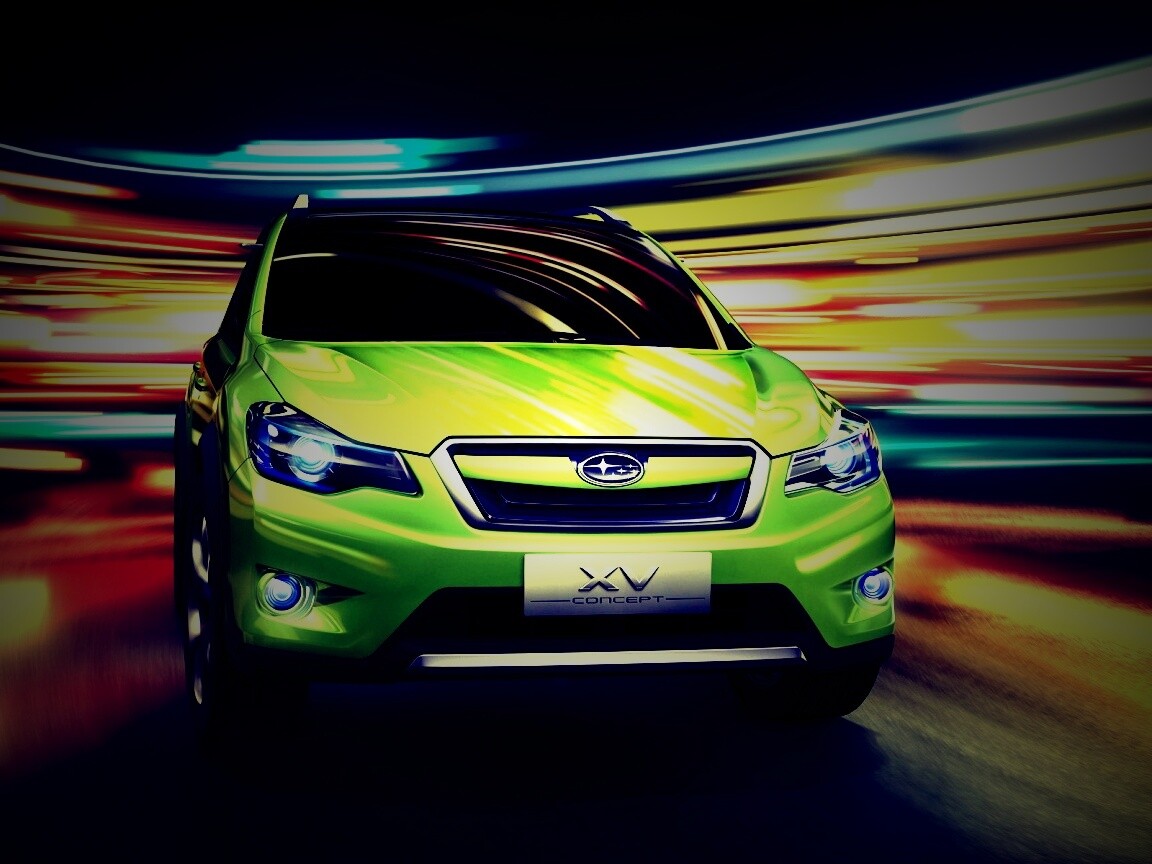 Subaru crossover обои