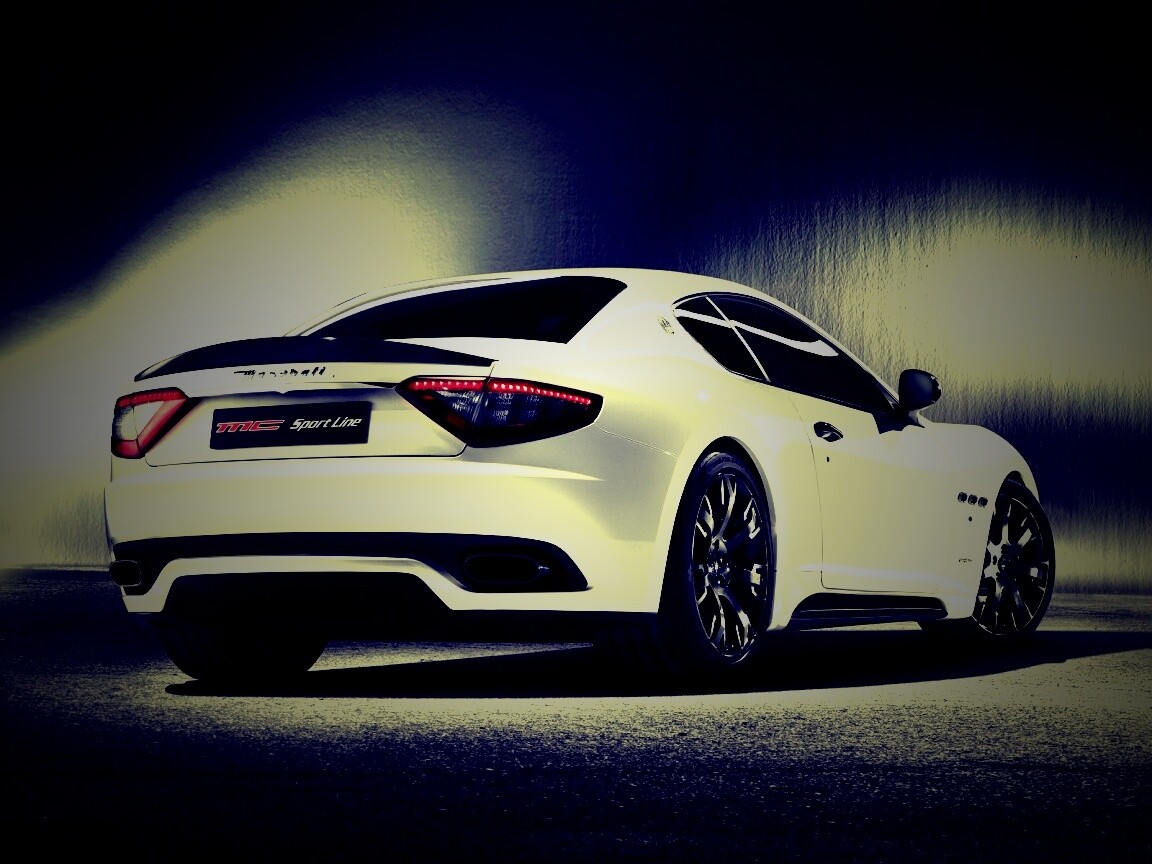 Мазерати Грантуризмо рендер обои