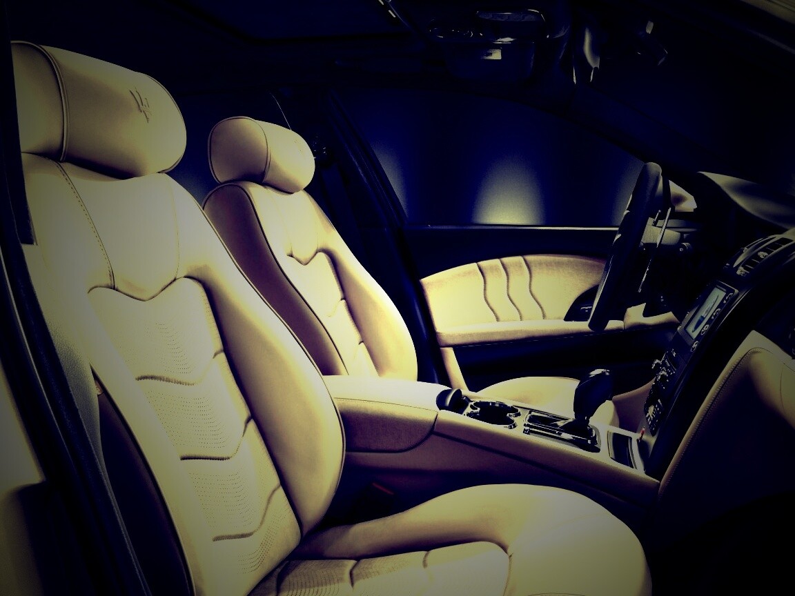 Салон Мазерати Quattroporte обои