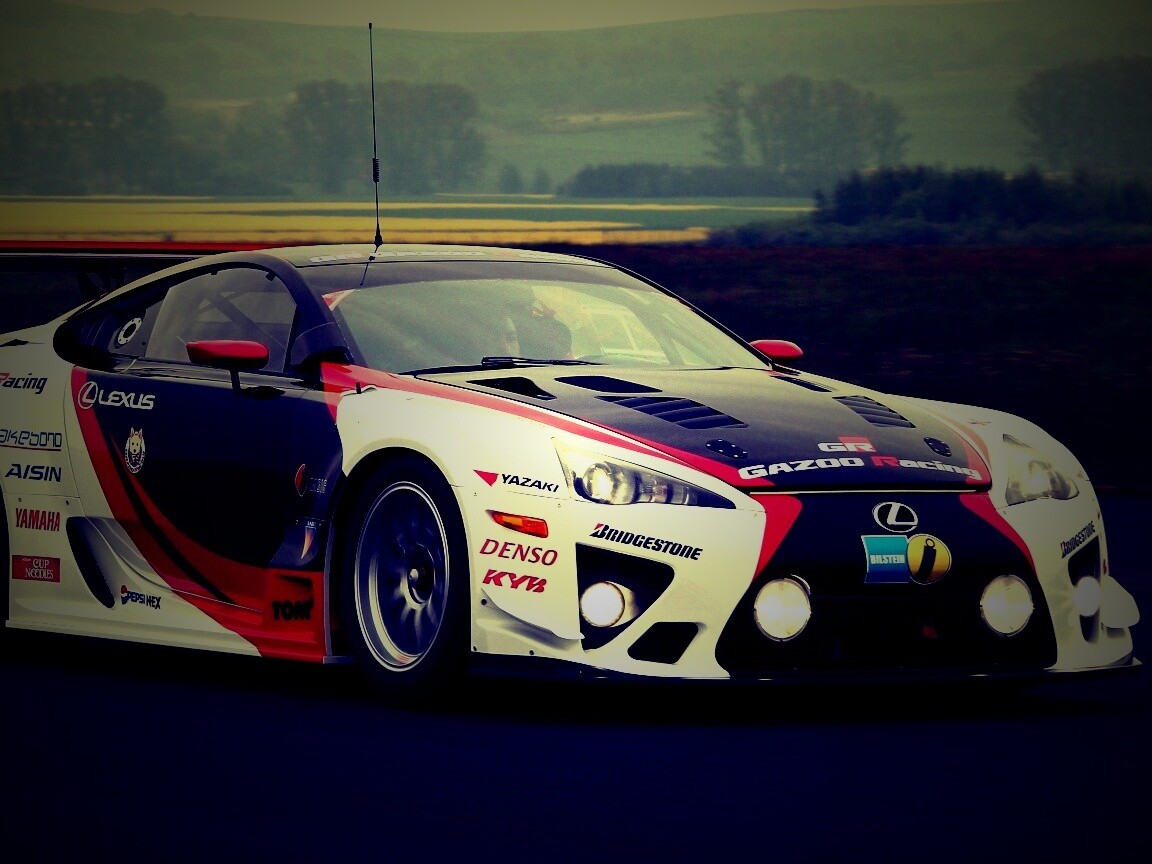 Гоночный Лексус обои