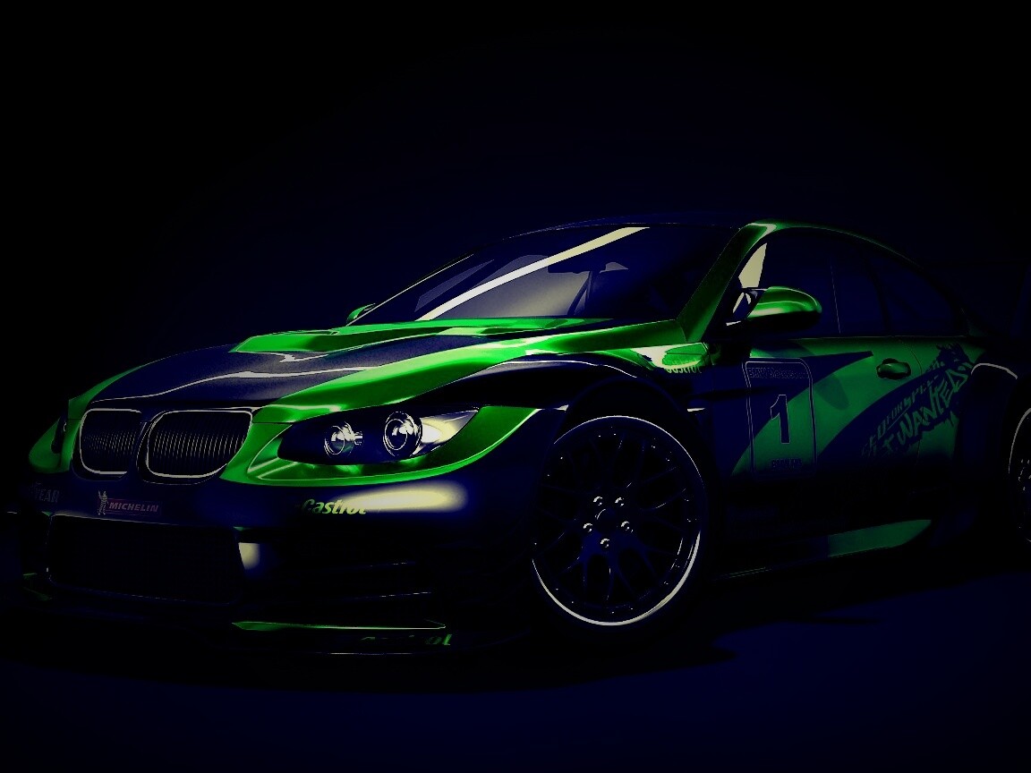 Гоночный BMW M3 обои