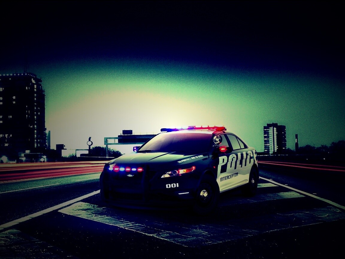 Полицейский Форд обои