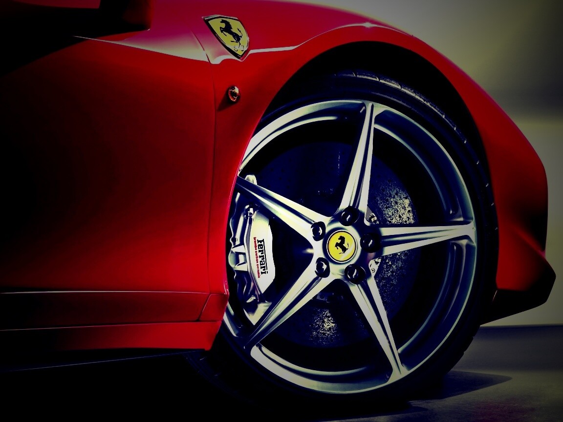 Колесо Феррари обои