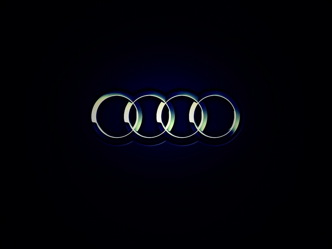 Логотип Audi обои