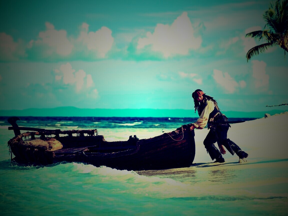 Капитан Джек-Воробей обои