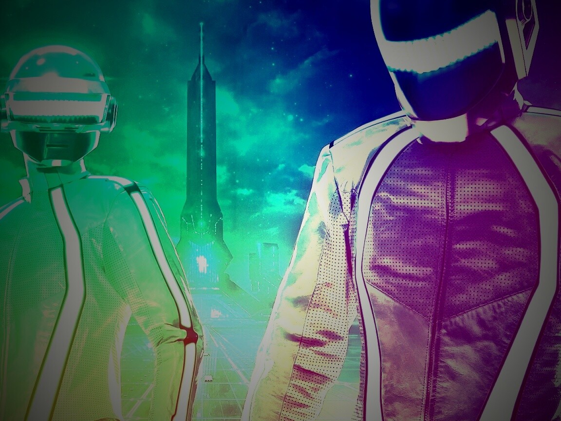 Daft Punk в фильме TRON обои