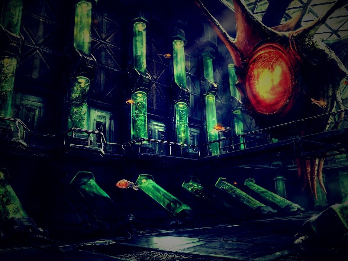 Саркофаги и нечто обои