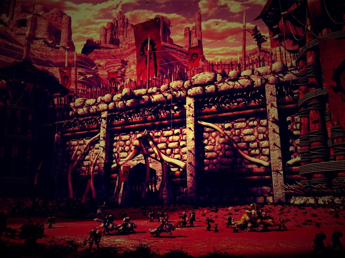 Крепость орков обои