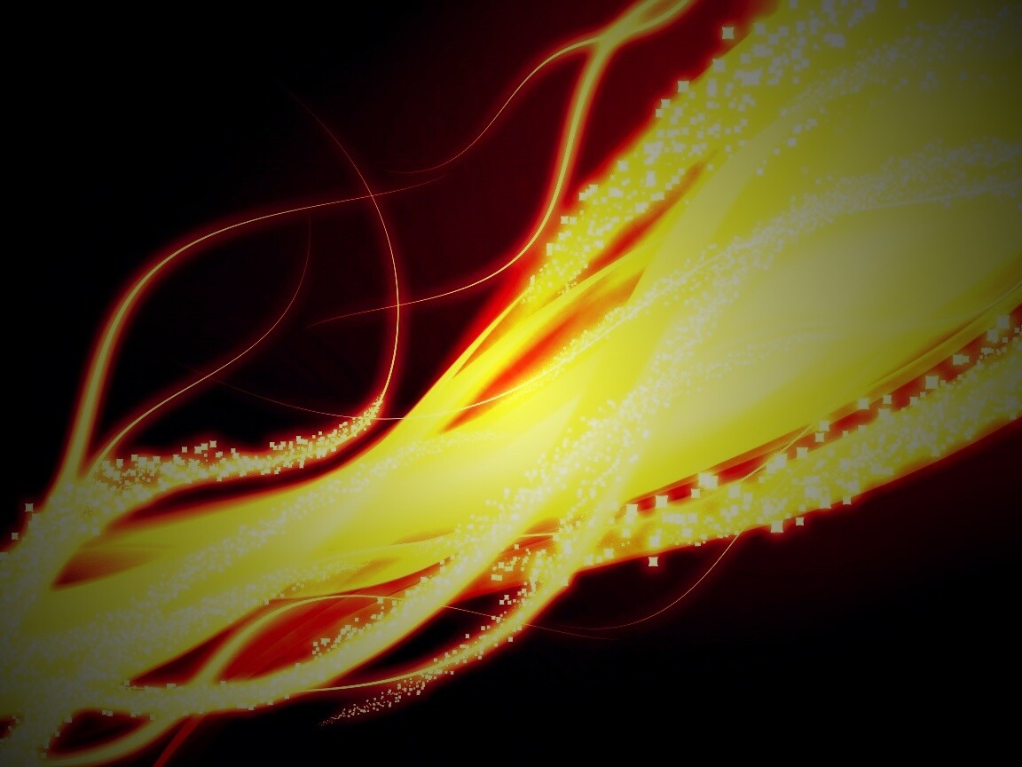 Волна пламенной энергии обои