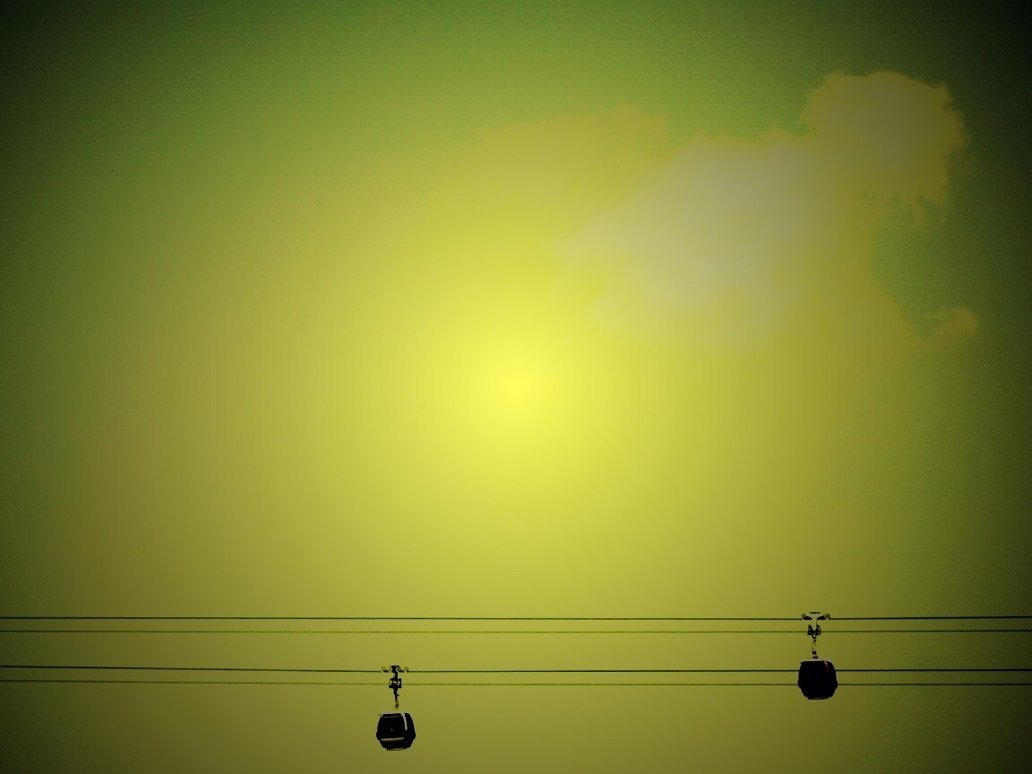 Канатная дорога обои