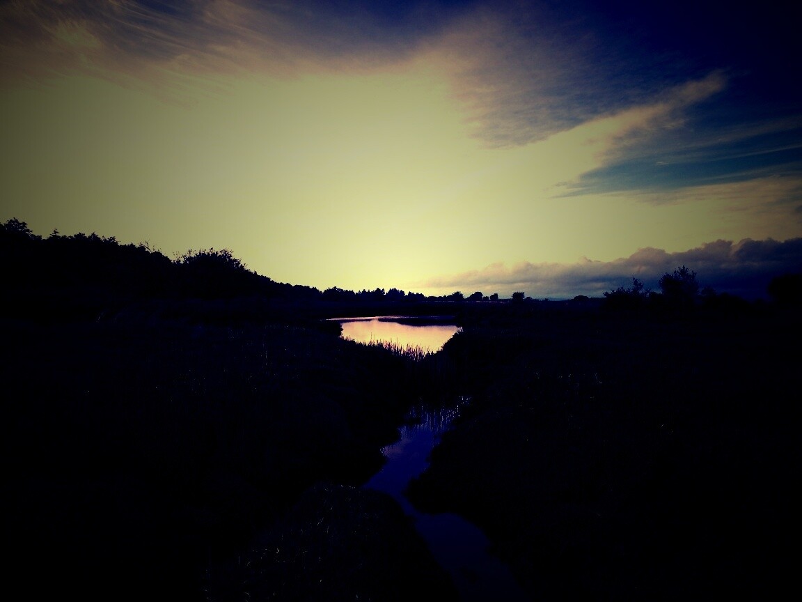 Канава и пруд обои