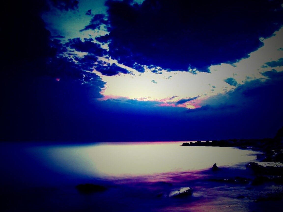 Загадочный свет обои