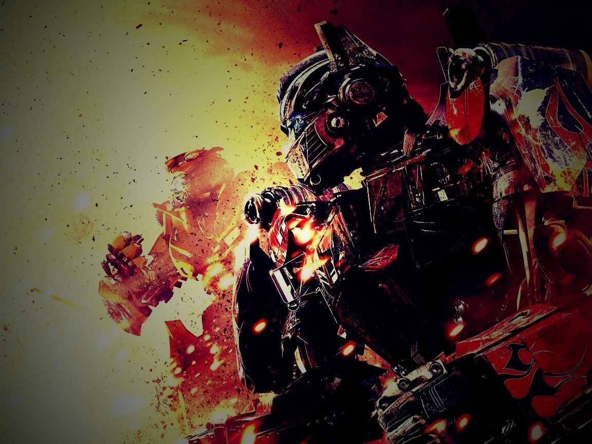 Оптимус Прайм и Бамблби обои