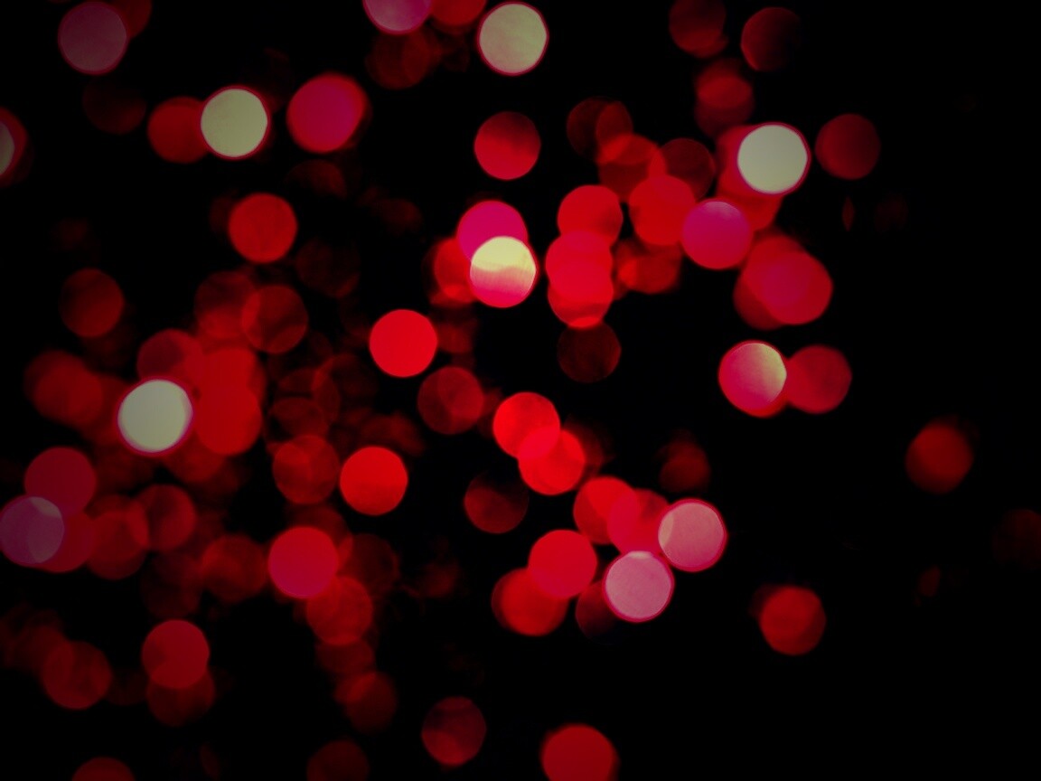 Алые абстрактные круги обои