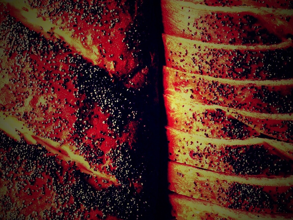 Выпечка с маковой крошкой обои