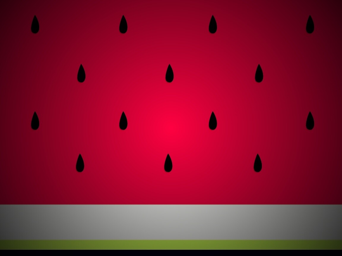 Рисунок арбуза обои