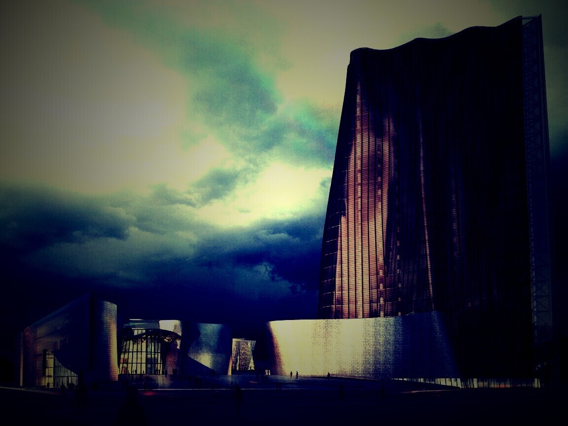 Здание обои