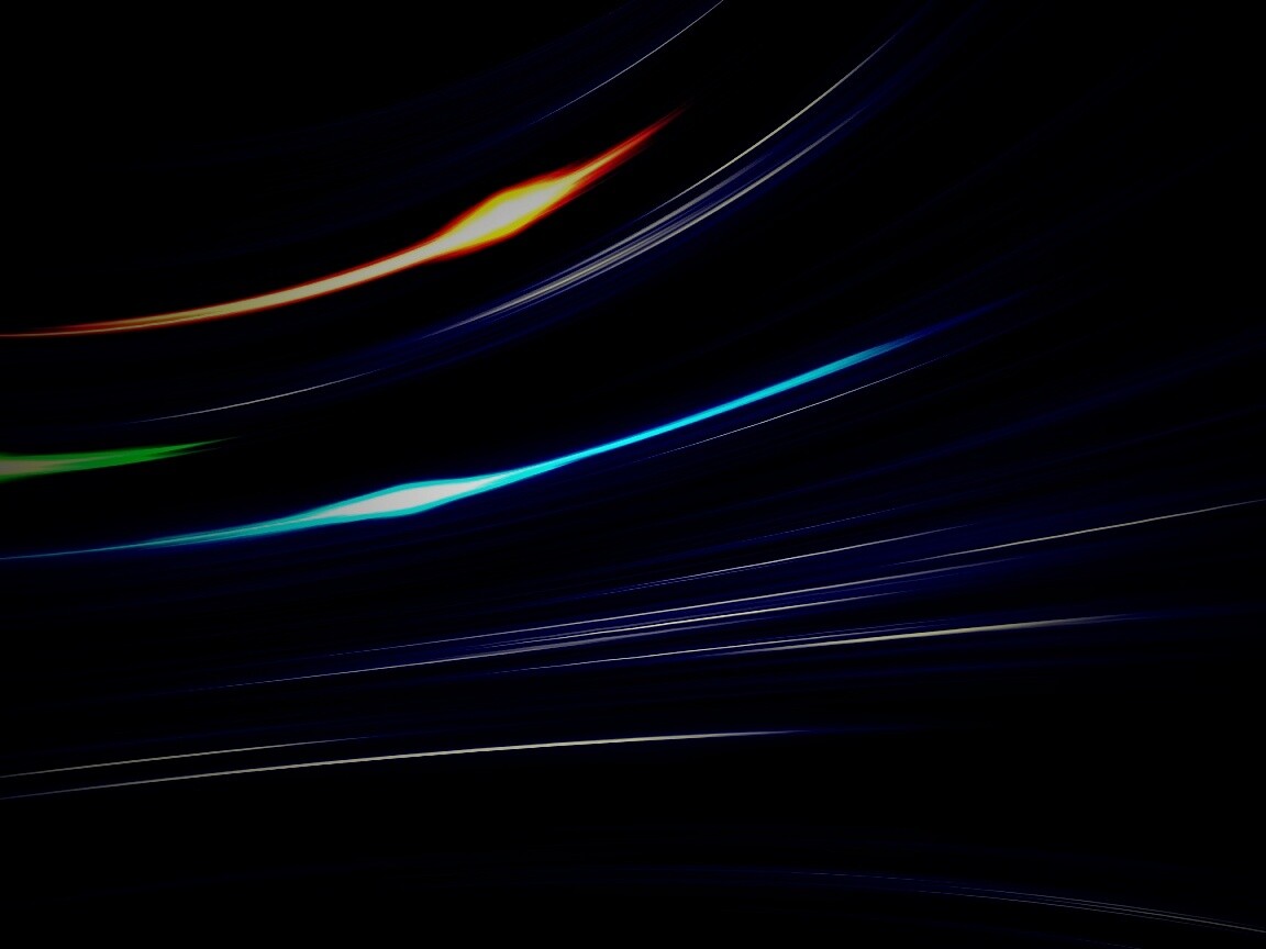 Цветные огни обои