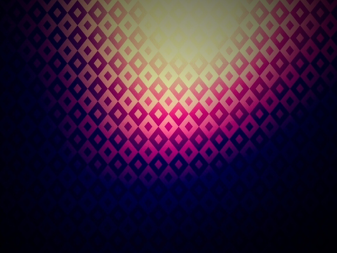 Текстура из разноцветных ромбов обои