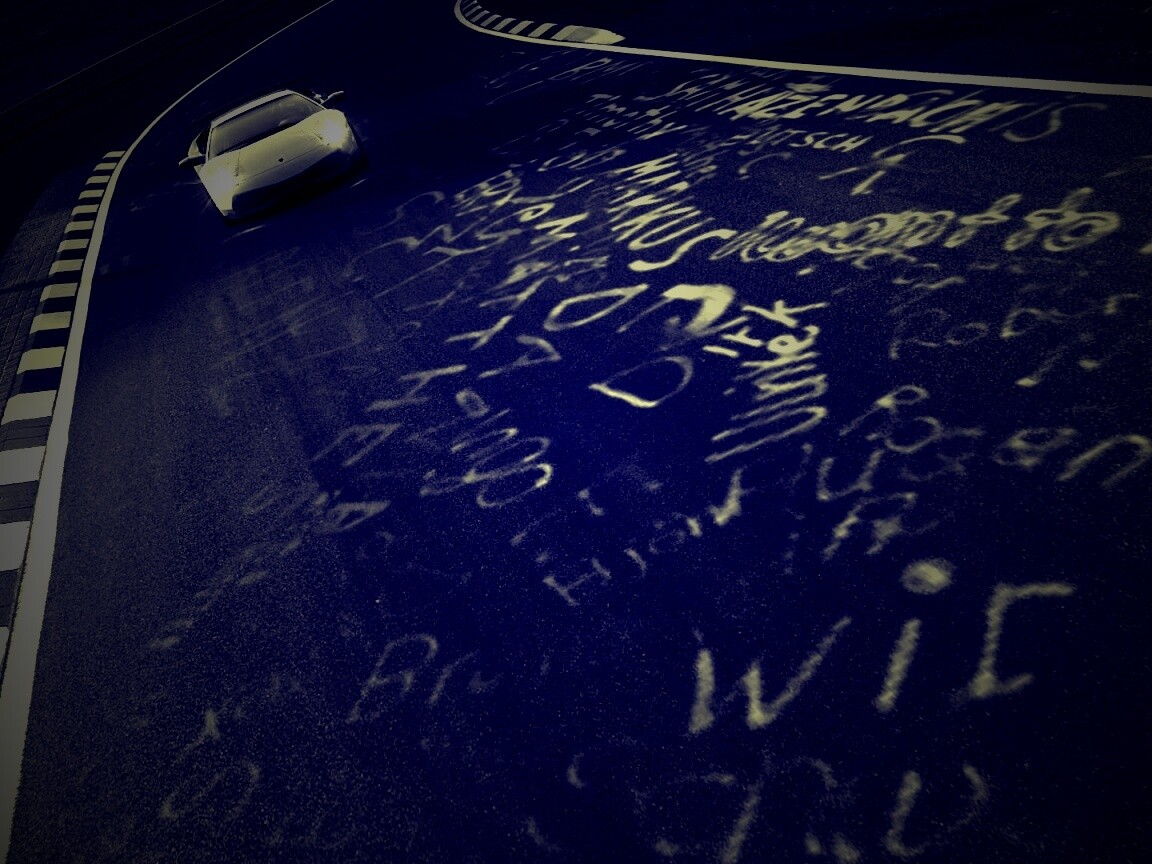 Lamborghini на треке в Grand Turismo 5 обои