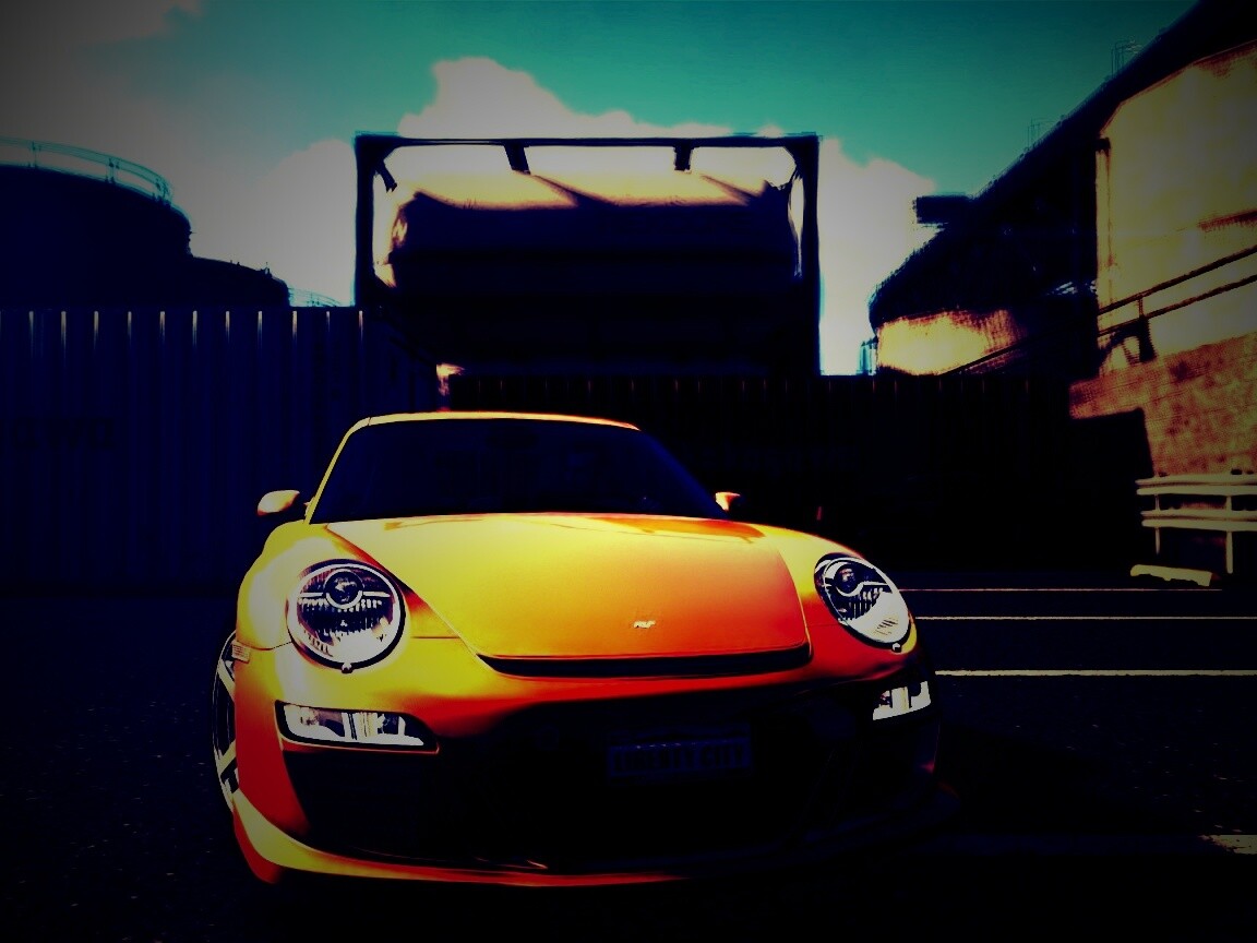 Порше из GTA4 обои