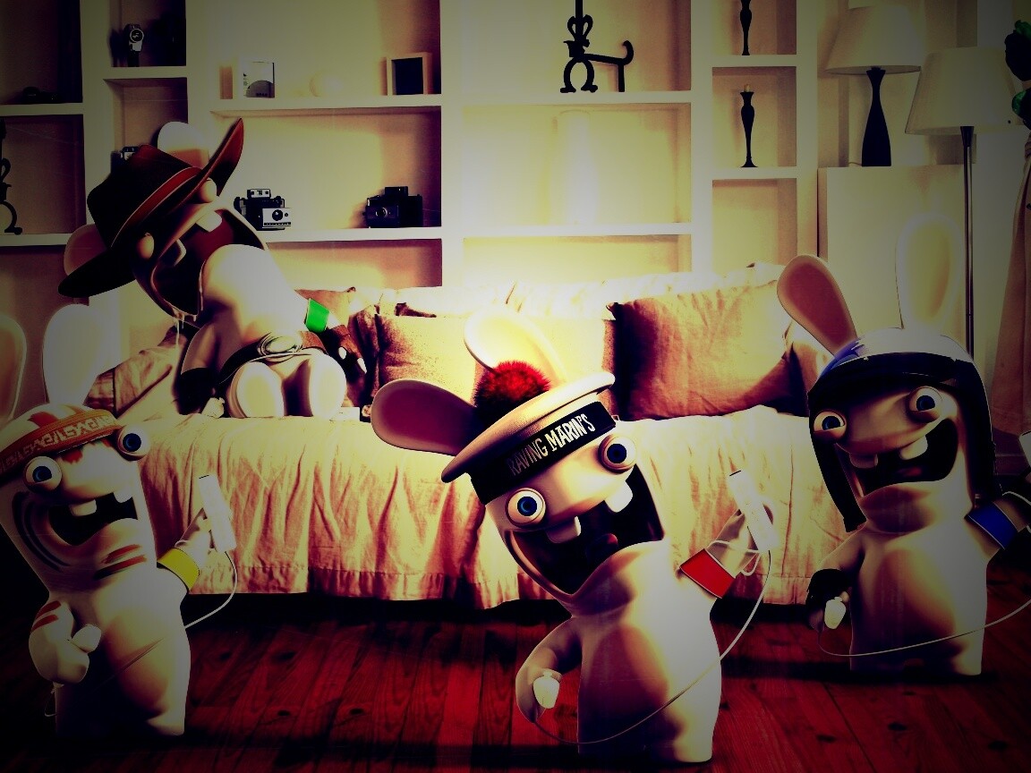 Raving Rabbids wii обои