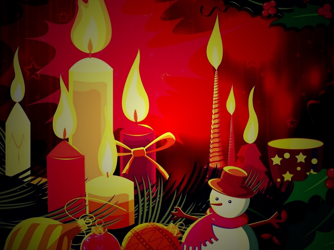 Новогодние обои