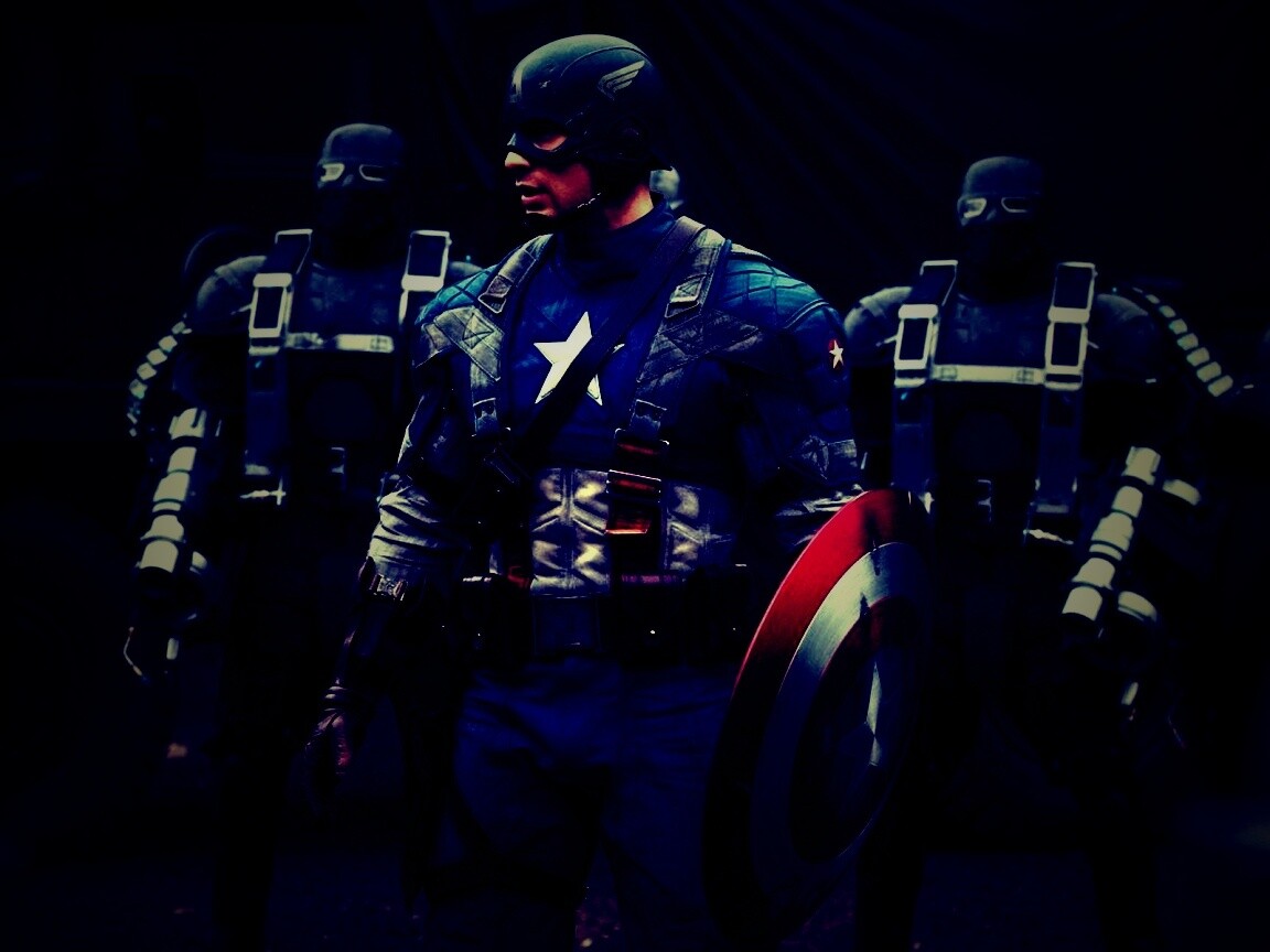 Капитан Америка обои