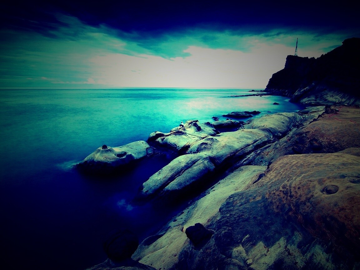 Замерзший мыс где-то там обои